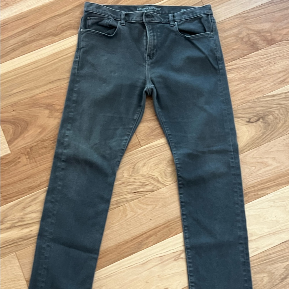 Banana Republic slim fit grey jeans